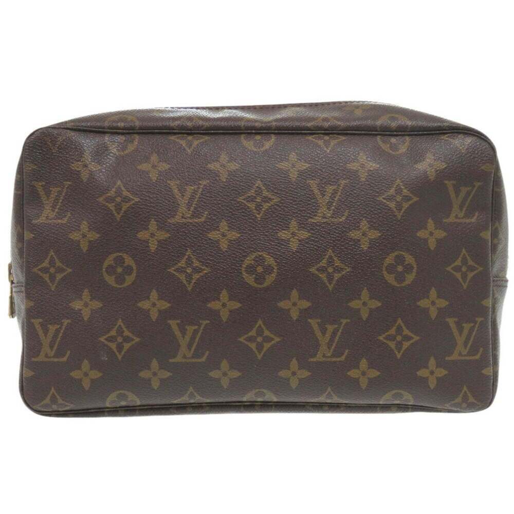 LOUIS VUITTON Authentic Brown Monogram Pouch - Picture 1 of 9
